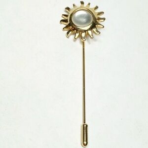 Vintage 1996 Signed Avon Smithsonian Sunburst Stick Pin